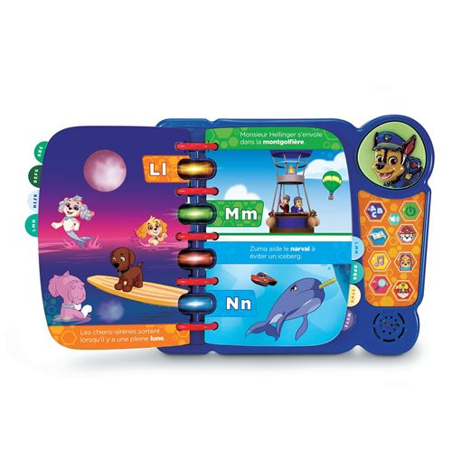 Mon livre-jeu Vtech Paw Patrol Pat’Patrouille Mission Alphabet