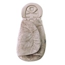 coussin confort avec chancelière amovible beige