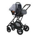 poussette sera set gris