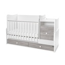 Lit evolutif trend plus blanc artwood