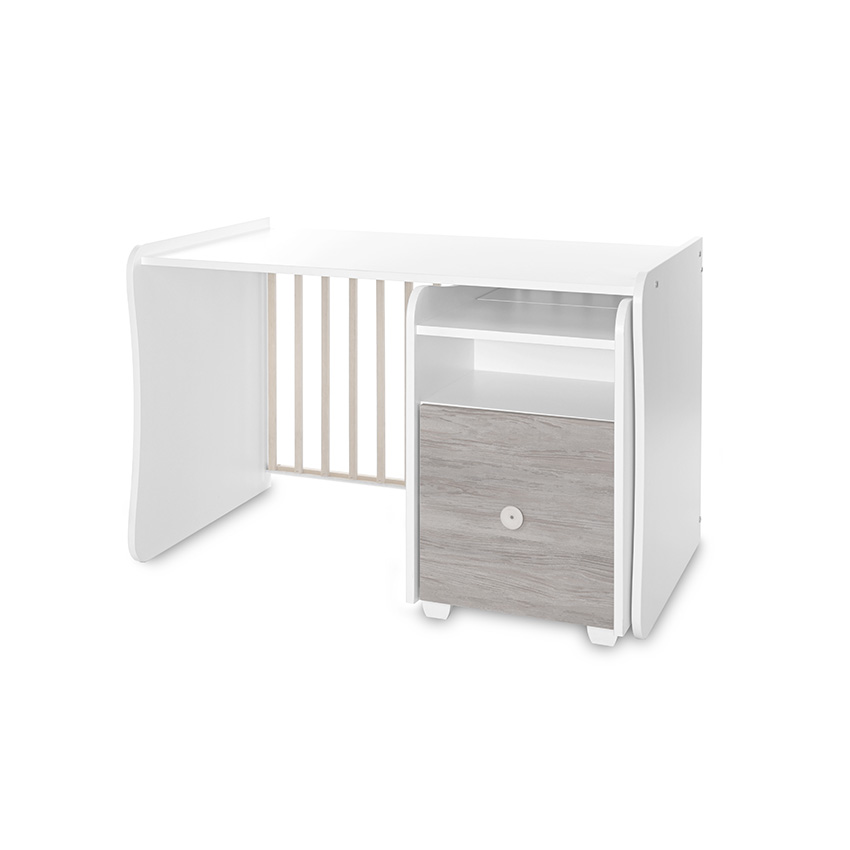 Lit evolutif trend plus blanc artwood