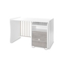 Lit evolutif trend plus blanc artwood