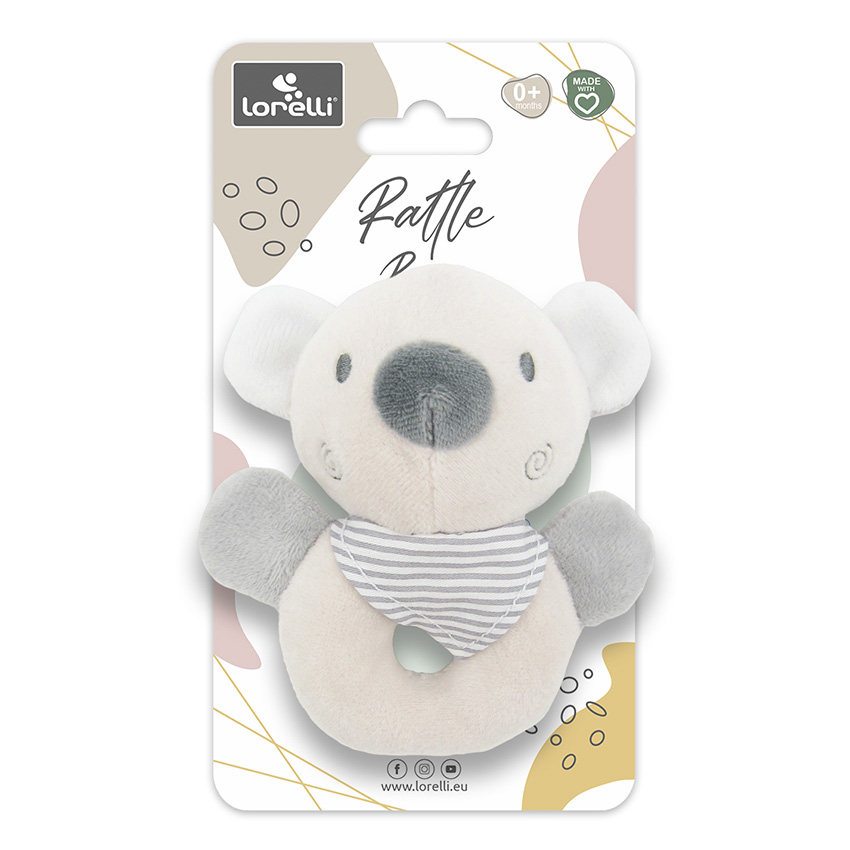 jouet d'éveil sensoriel ours beige