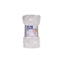 couverture coral 85/100 cm gris