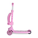 Trottinette Évolutive 2-en-1 avec Siège Pliable rose