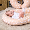 coussin d'allaitement evolutif bleu menthe