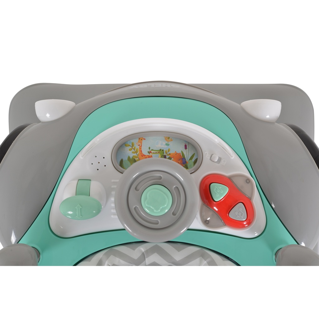 marche bébé shelby vert