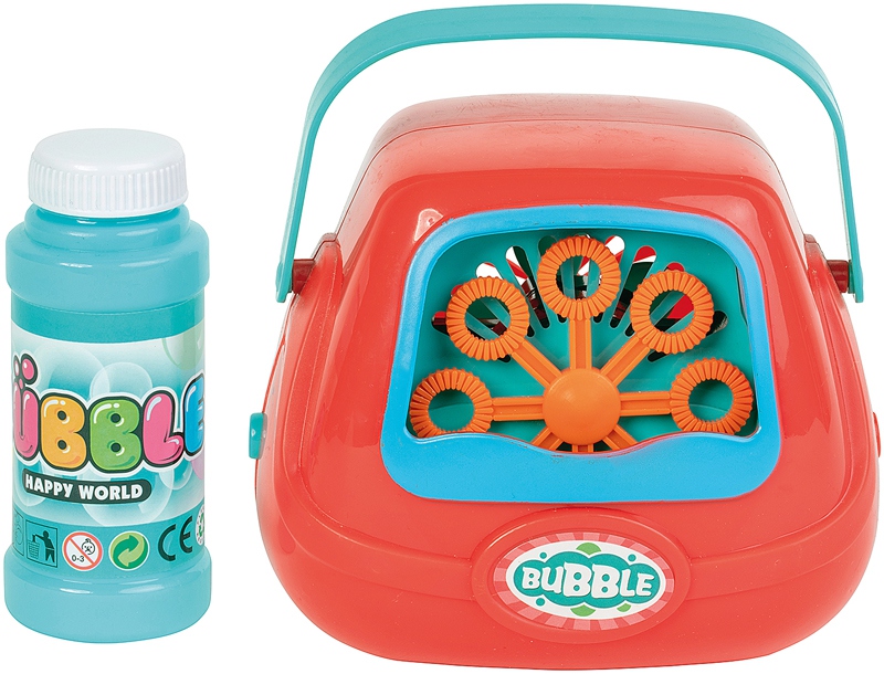 MACHINE BULLES SAVON 13CM ASS2