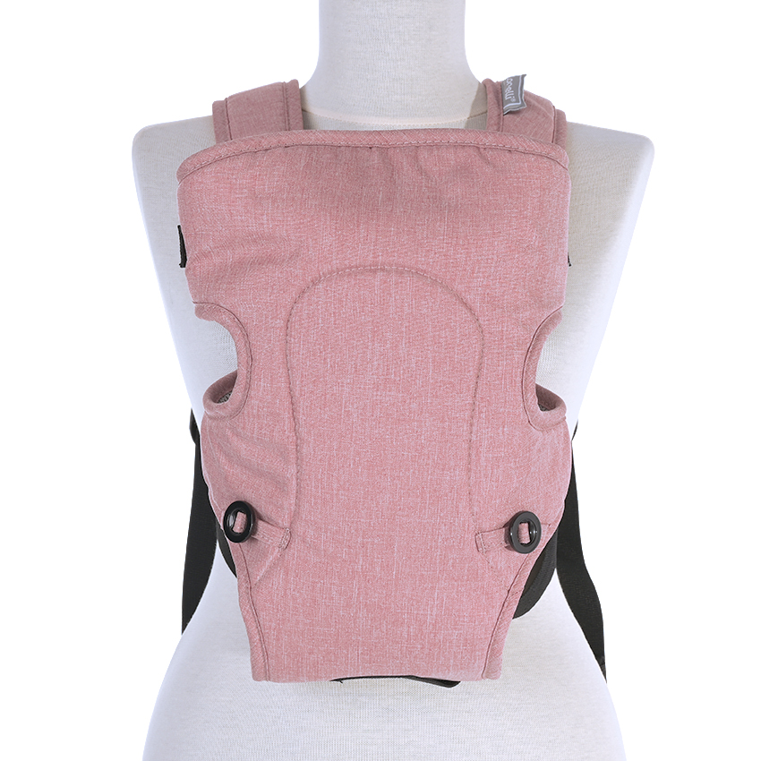 porte bébé between rose & gris
