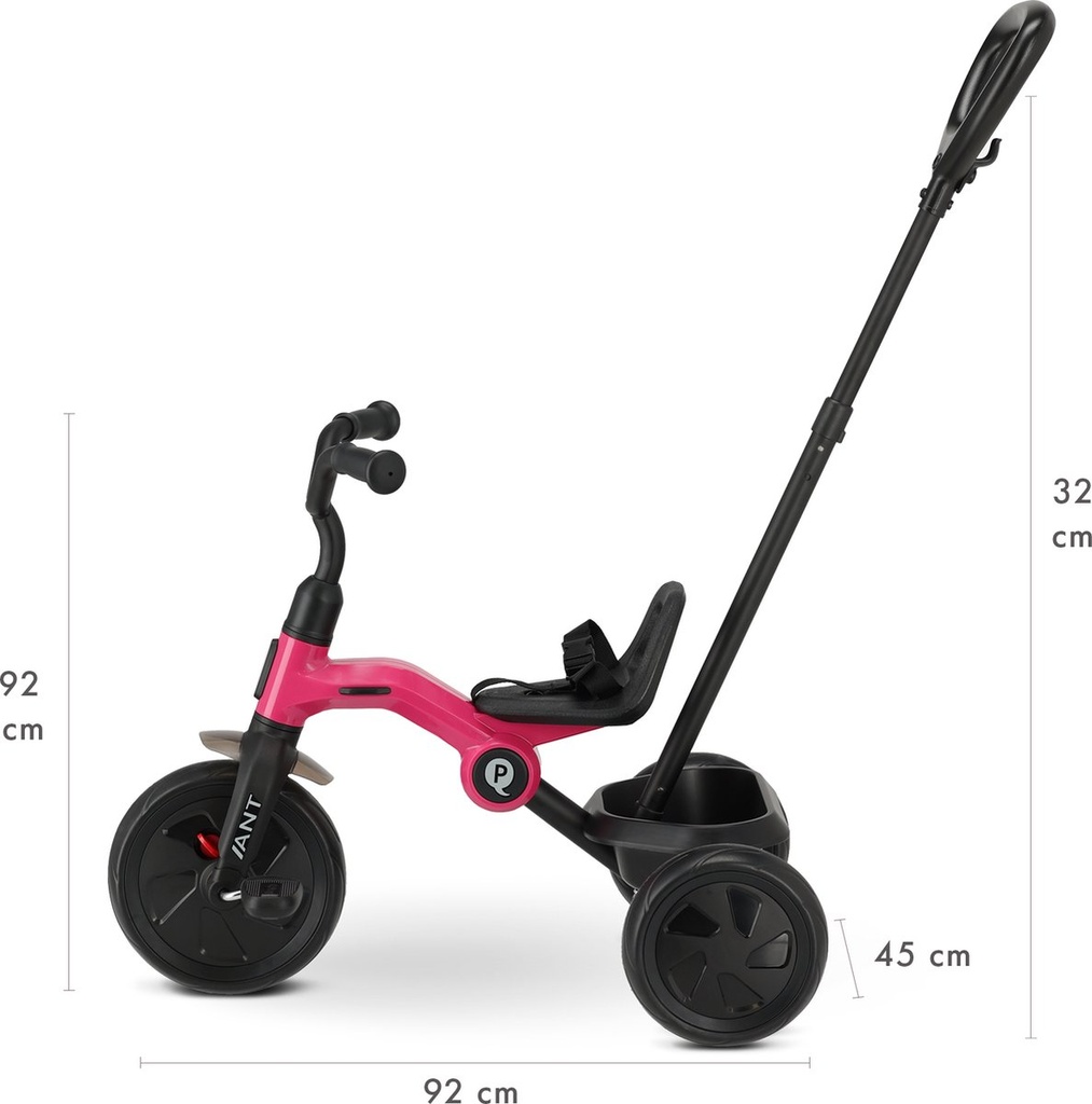 tricycle ANT plus rose