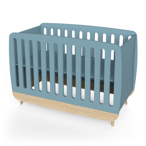 lit bébé 60/120 cm Firmiana bleu
