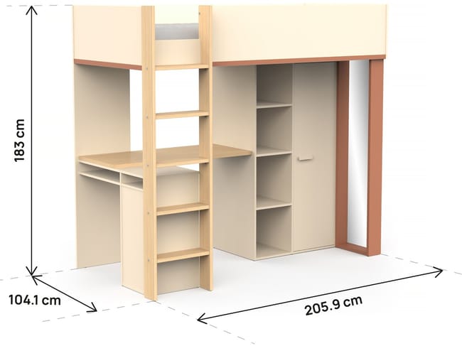 lit mezzanine Camillia