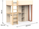 lit mezzanine Camillia