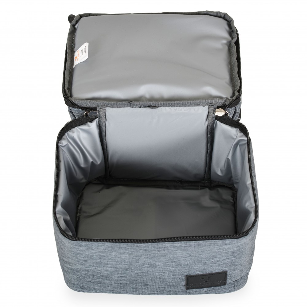 sac à gouter isotherm gris