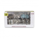 set de cuisine en inox 12pcs