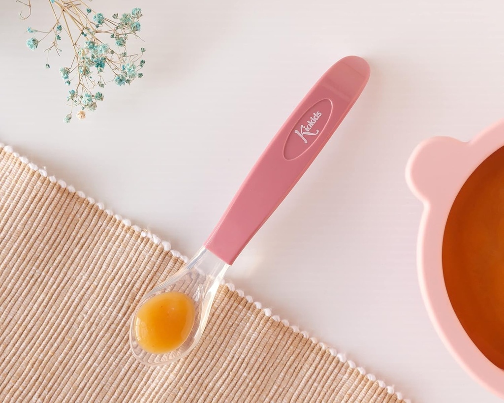 CUILLÈRE SILICONE ROSE