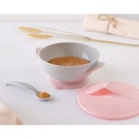 D/BL. SET BOL ET CUILLÈRE 300ML ROSE