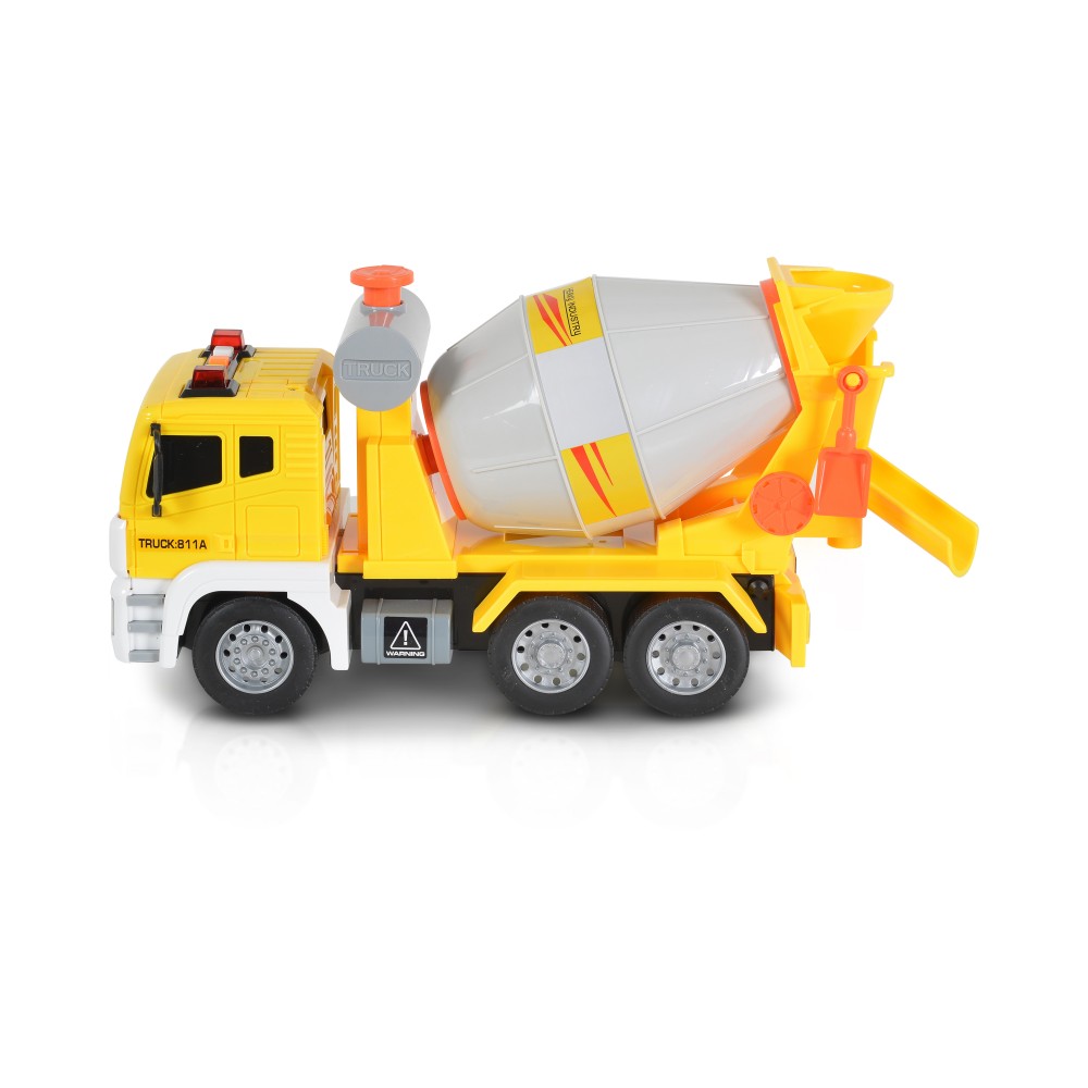 Camion Bétonnière jaune