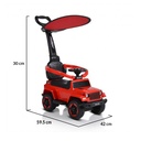 voiture à pousser police rouge