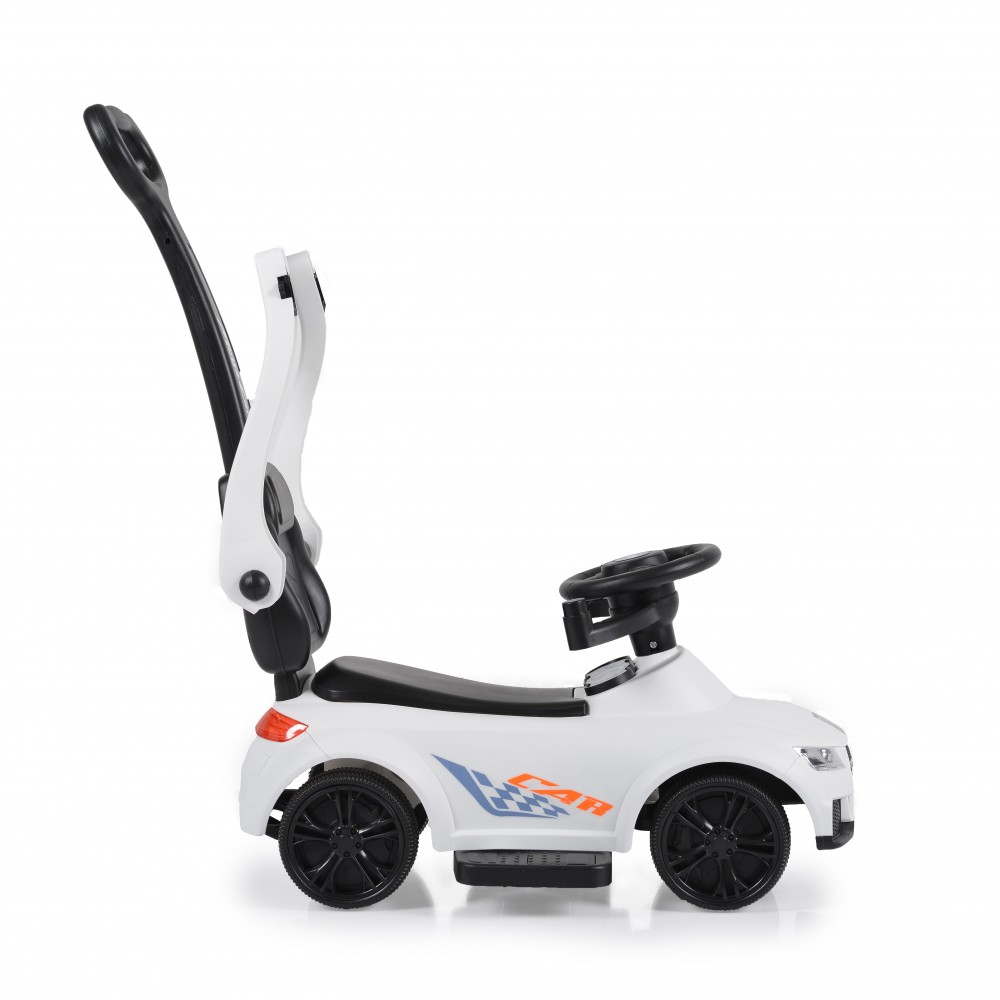 voiture à pousser Victory 2en1 blanc