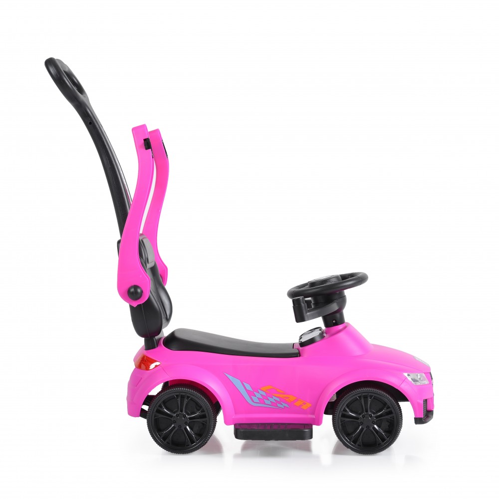 Voiture à pousser Victory 2en1 rose