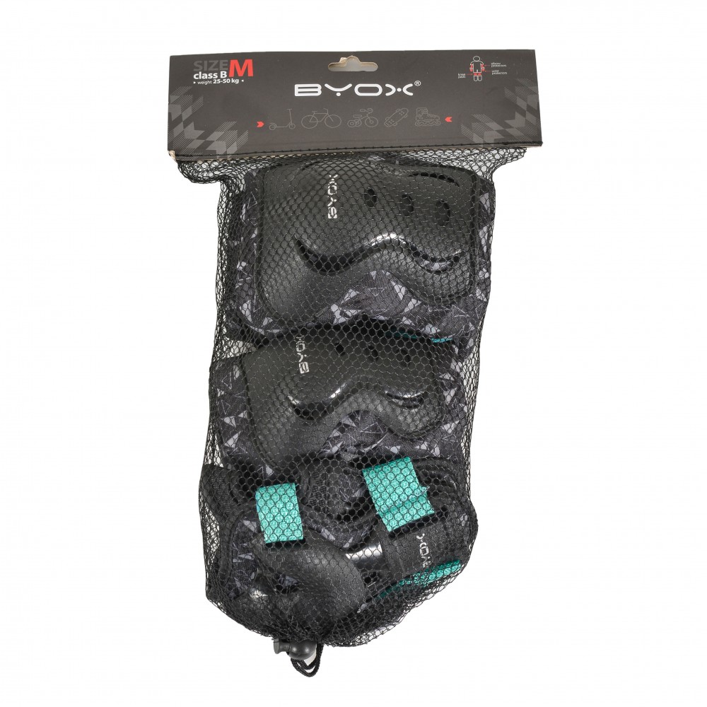 genouillère pour enfant turquoise M