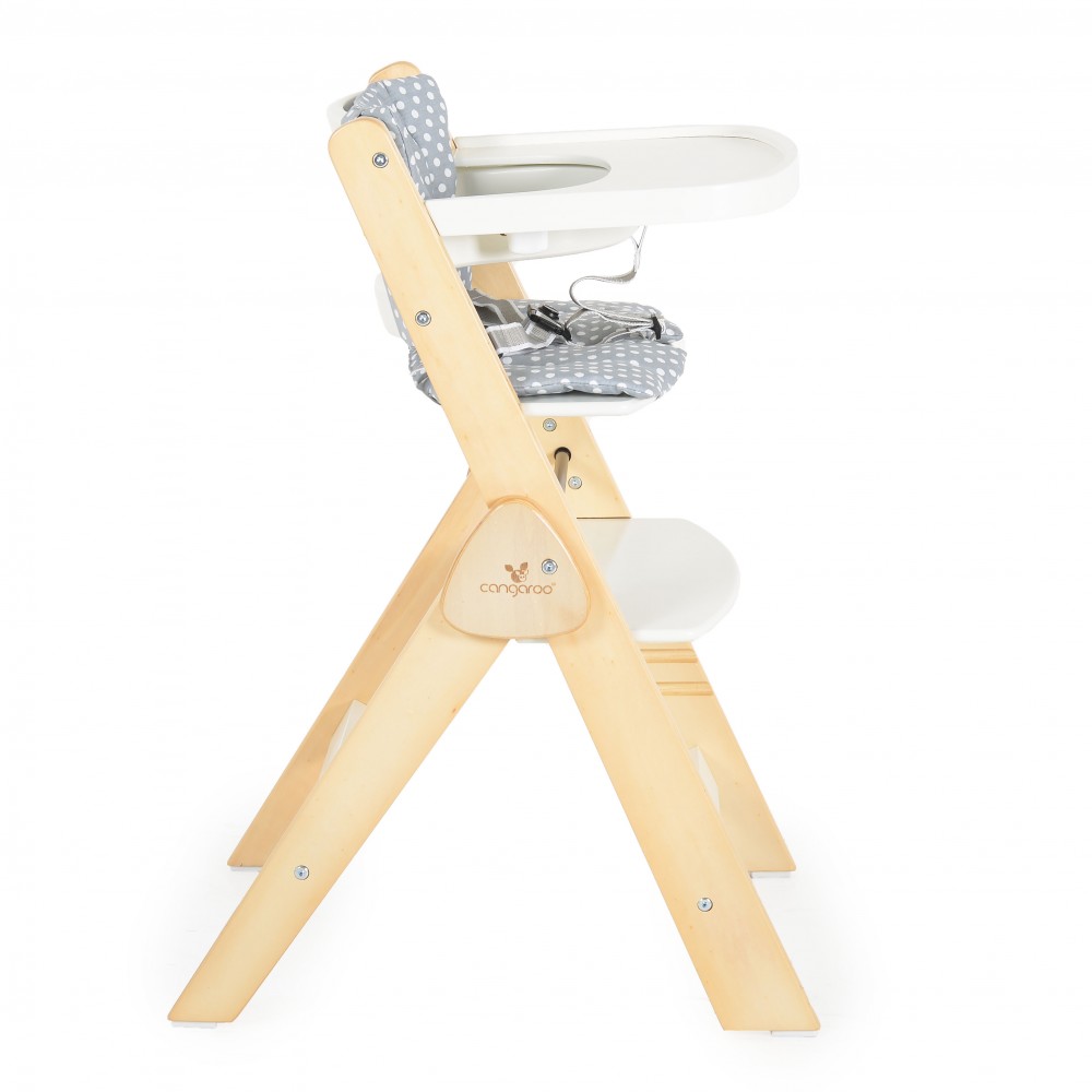 Chaise Haute Caramel ( Blanc)