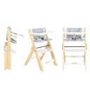 Chaise Haute Caramel ( Blanc)