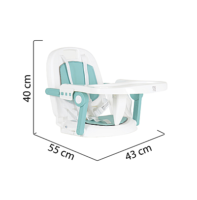 Chaise haute Amaretti vert
