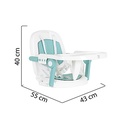 Chaise haute Amaretti vert