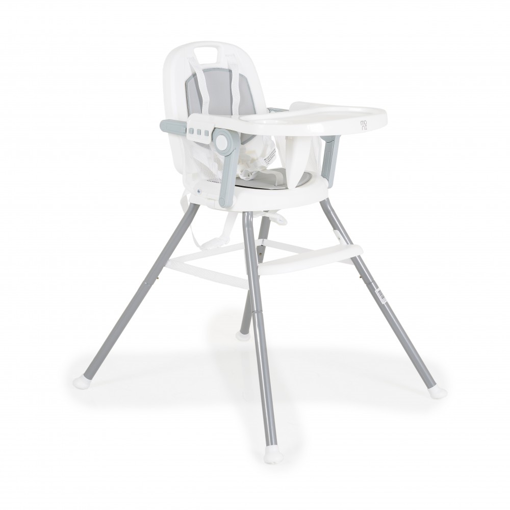 Chaise haute Amaretti Gris