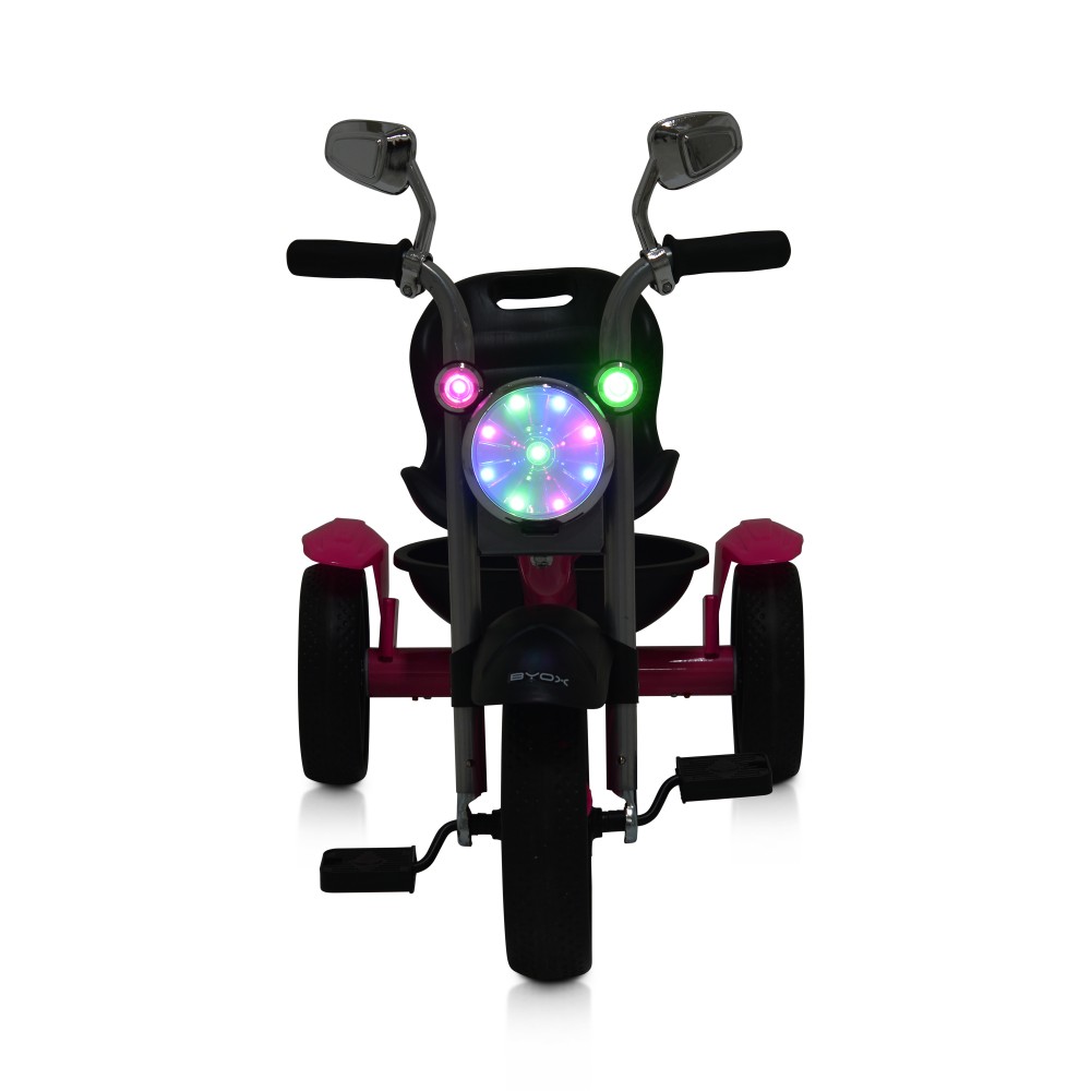 Tricycle rétro rose