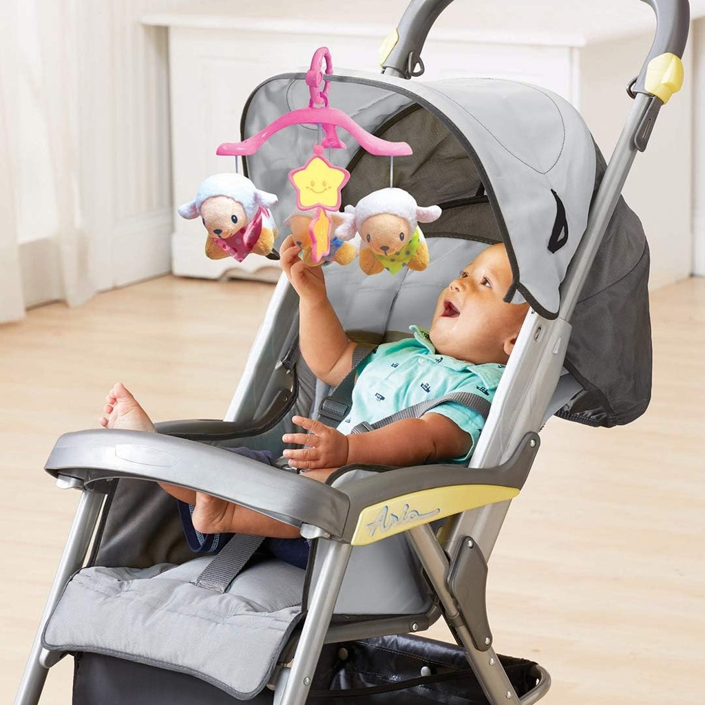 LUMI MOBILE COMPTE-MOUTONS ROSE
