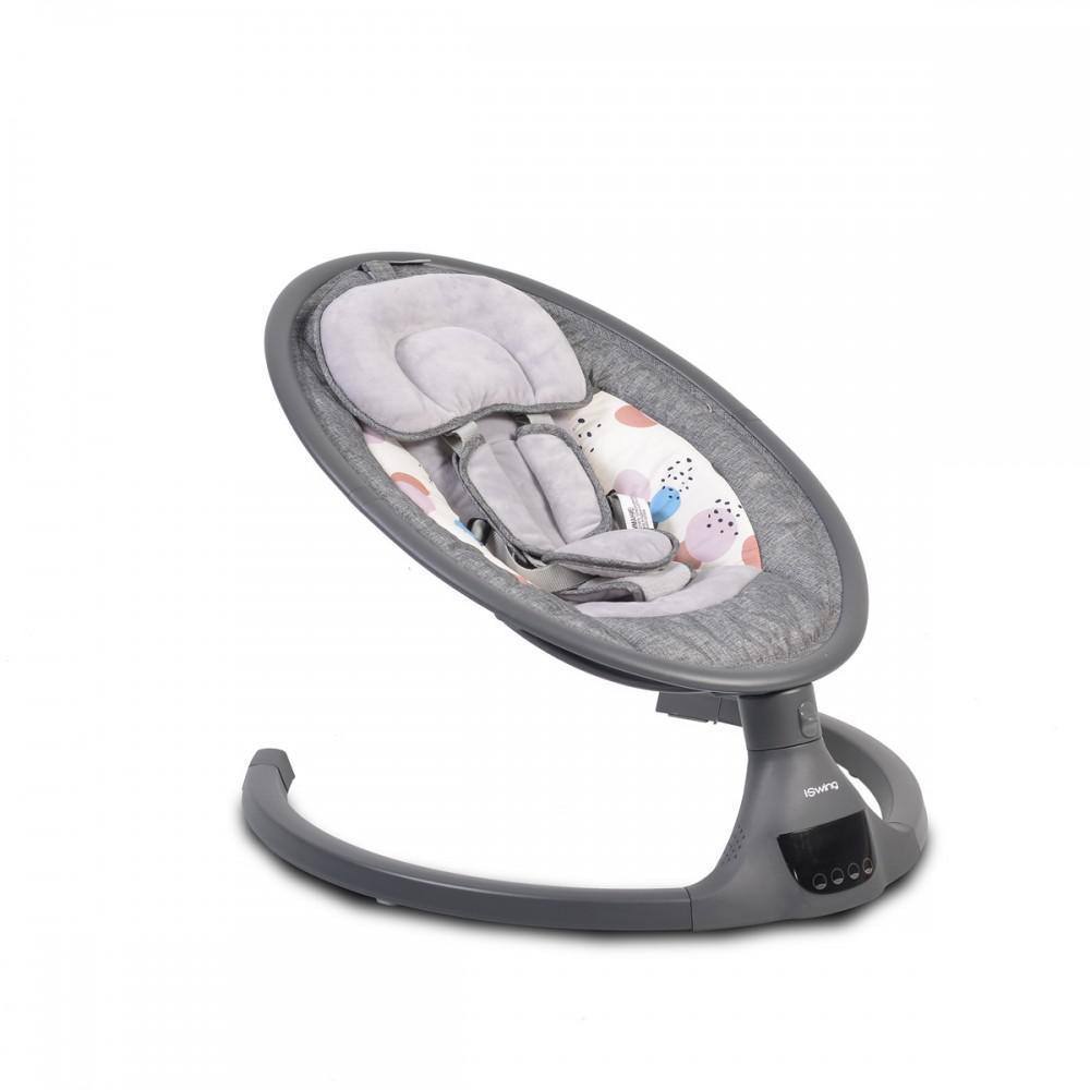 balancelle electrique Iswing gris foncé