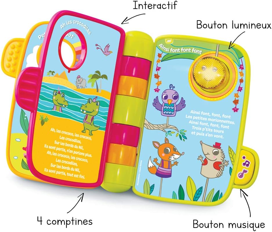 PTIT LIVRE ENCHANTE- Mes premières comptines
