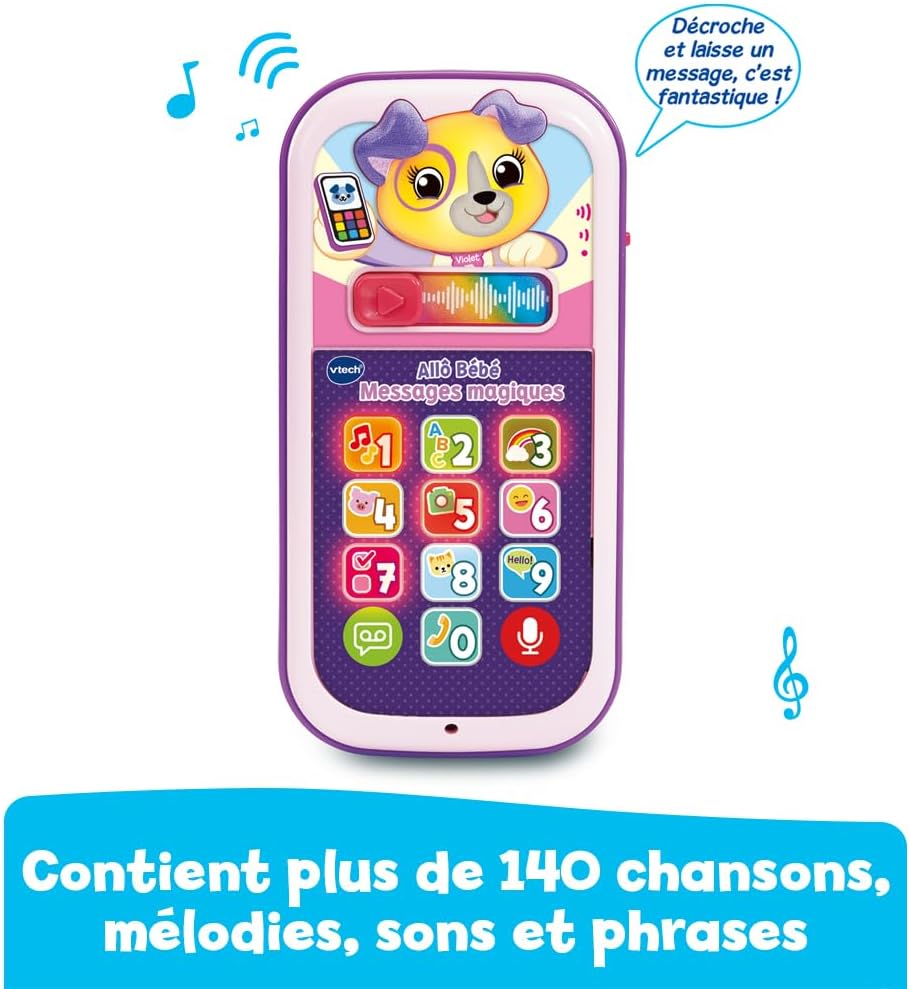ALLO BEBE MESSAGES MAGIQUE rose