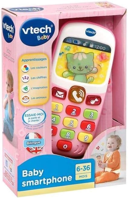 BABY SMARTPHONE BILINGUE ROSE