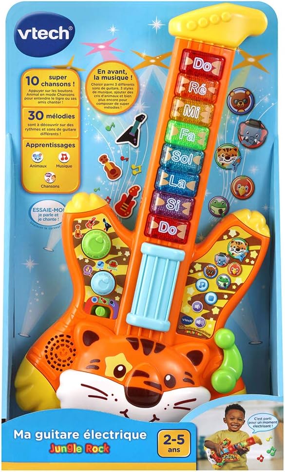 JUNGLE ROCK- GUITARE TIGRE