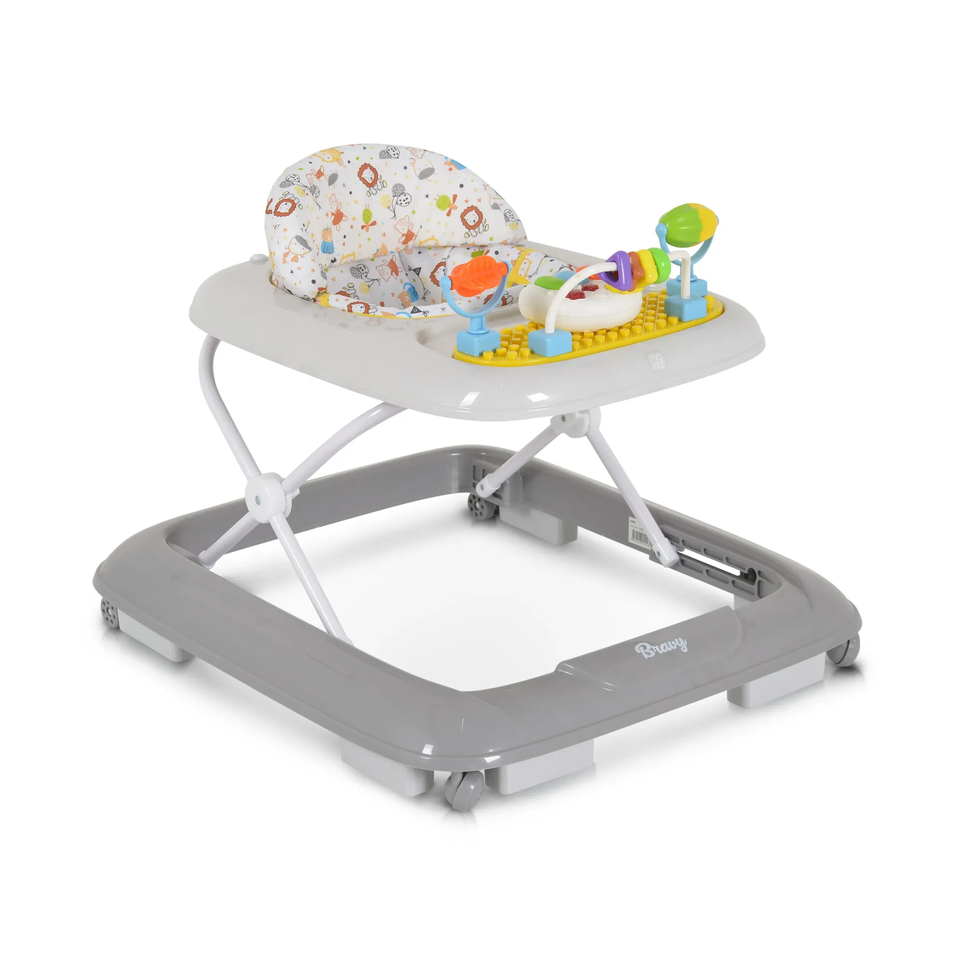 marche bébé Bravy Gris