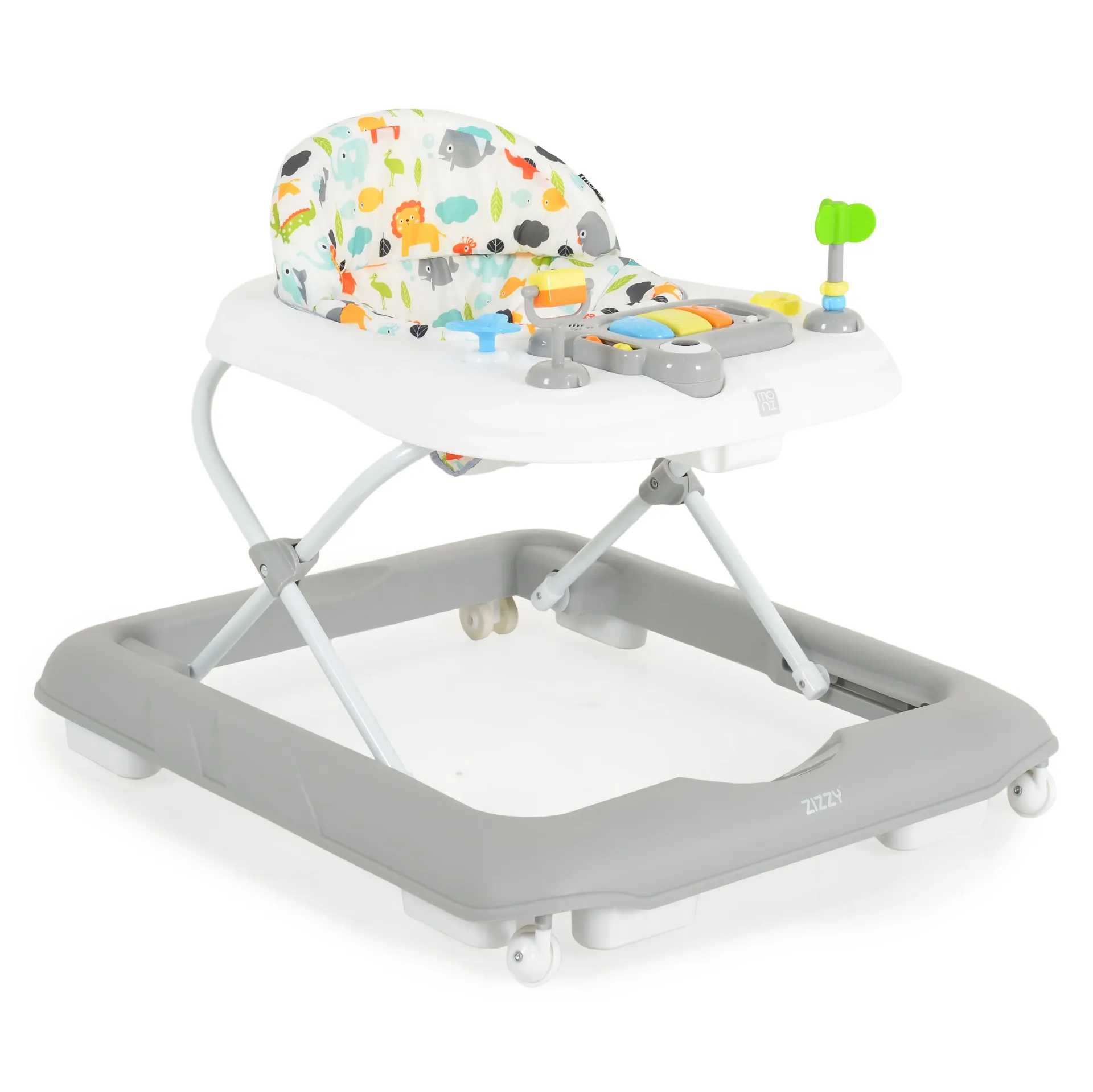 marche bébé piano gris
