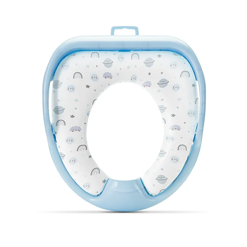 Réducteur WC Rembourré et Confortable "Ocean" – Bleu