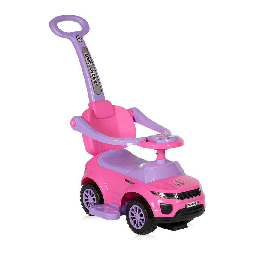 [10400030004] voiture à pousser tout terrain avec poignet rose