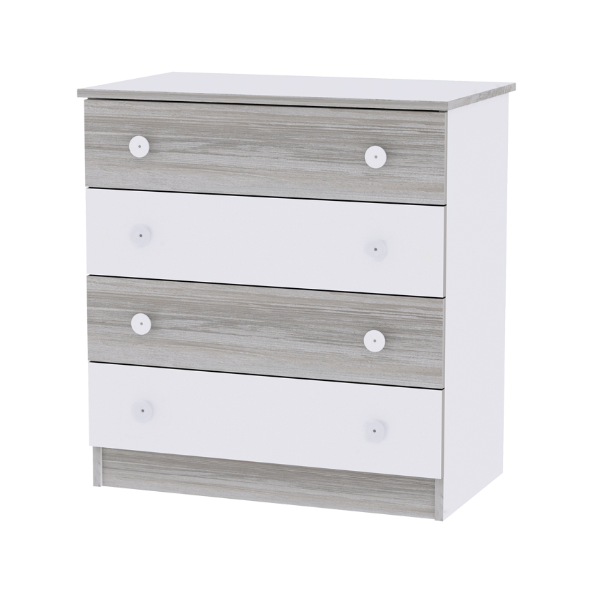 Commode simple blanc/artwood