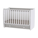 Lit dream 60/120 blanc artwood