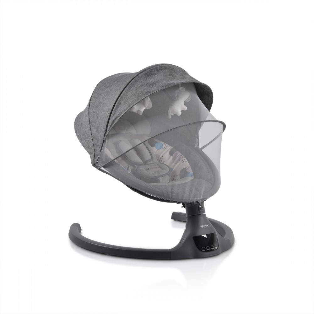 balancelle electrique Iswing gris foncé