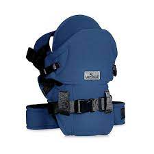 porte bébé week-end bleu luxe