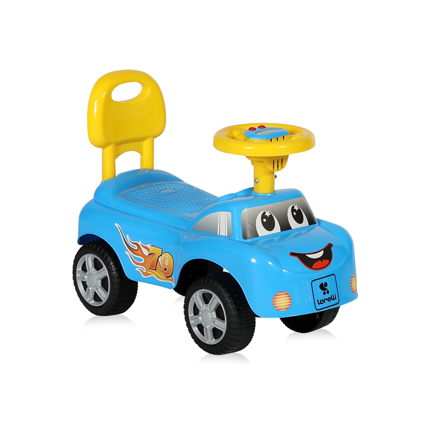 voiture à pousser my freinds bleu