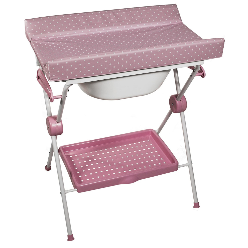 baignoire pliable rose