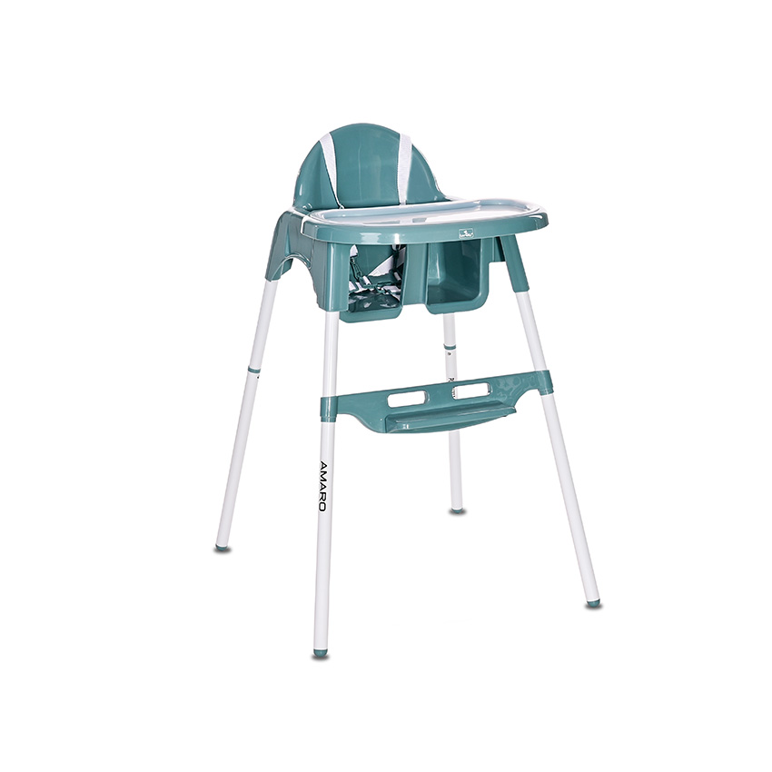 chaise haute amaro bleu