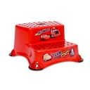 rehausseur 2 marches auto rouge